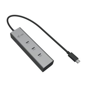 USB Hub i-Tec C31HUBMETAL8KPDPRO Slvfarvet