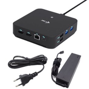 USB Hub i-Tec C31TRIVIDPRO100W Sort 100 W
