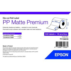 Printerpapir Epson 7113413 Hvid (18 enheder)
