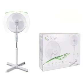 Fritstende ventilator Kiwi Hvid 45 W ( 40 cm)