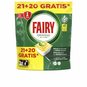 Opvaskemaskine tabletter Fairy FAIRY TODO EN 1 LIMON