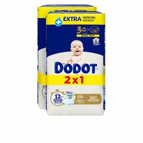 Engangsbleer Dodot Sensitive Extra 3 6-10 kg (112 enheder)