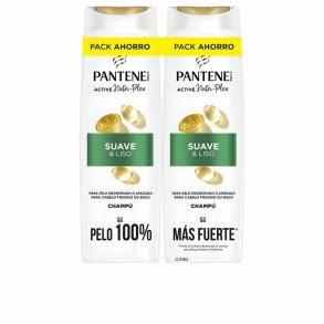 Bldgrende shampoo Pantene SUAVE Y LISO 325 ml (2 enheder)