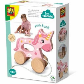 Samlet figur SES Creative Unicornio de madera 2 en 1 Enhjrning