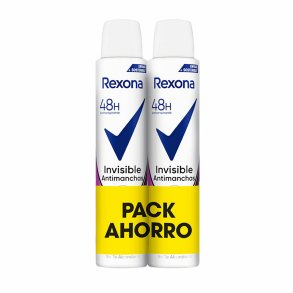 Deodorant Rexona 48h Invisible 200 ml (2 enheder)