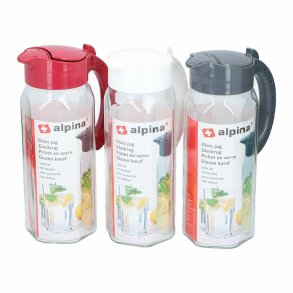 Gennemsigtig Glaskande Alpina Krystal Plastik 1,5 L