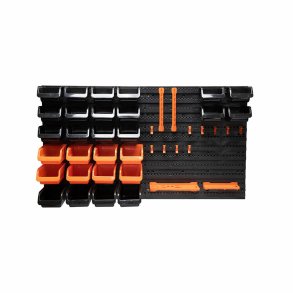 Hylder Black & Decker Sort 98 X 23 X 43 CM Plastik 43 Dele