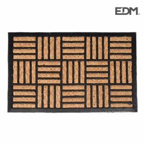 Drmtte EDM 74761 Brun Sort 2/8-negro azulado 60 x 40 cm 40 x 60 cm Naturgummi Rektangulr