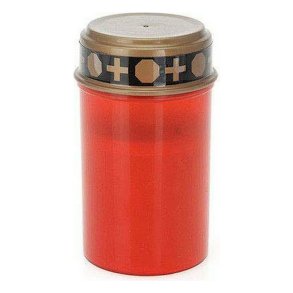 Stearinlys LED � 6,5 x 12 cm R�d