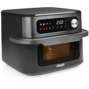 Varmluftsfrituregryde Princess 182480 MAXI CRISP Sort 1800 W 10 L