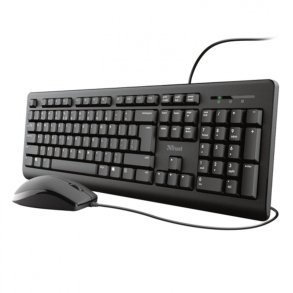 Tastatur og mus Trust 23972 PRIMO Sort