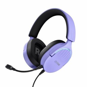 Gaming headset med mikrofon Trust GXT 490 Sort Lilla