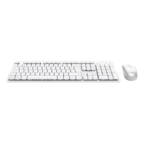 Tastatur og mus Trust 25465 Hvid (Hvid)