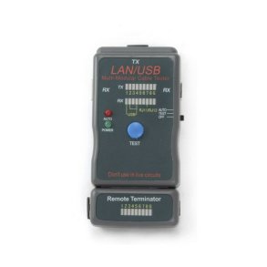 Netvrk-kabeltester GEMBIRD NCT-2 Sort