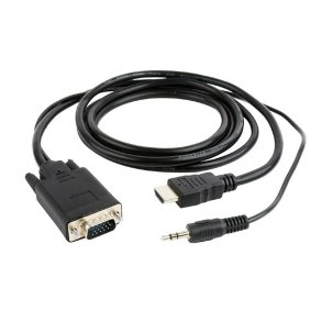 HDMI til VGA GEMBIRD CC-DP-HDMI-5M Sort 5 m