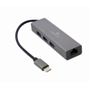 USB Hub GEMBIRD A-CMU3-LAN-01 Gr�