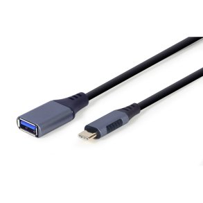 USB A til USB-C-kabel GEMBIRD A-USB3C-OTGAF-01 Gr
