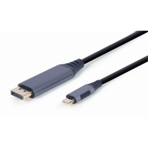 HDMI til DVI-adapter GEMBIRD CC-USB3C-DPF-01-6 Sort/Gr 1,8 m