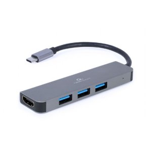 USB Hub GEMBIRD A-CM-COMBO2-01 Gr�