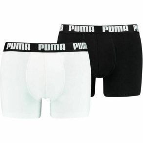 Boxershorts til mnd Puma Basic Sort Hvid