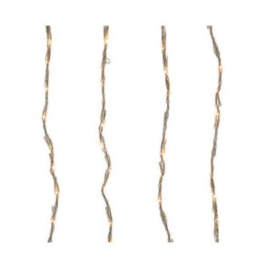 LED gardin Lumineo Gennemsigtig Varmt lys Varm hvid