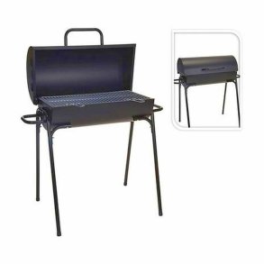 Kulgrill med Ben Sort 33 x 63 x 89 cm Cirkulr