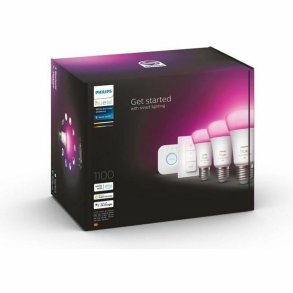 LED-lampe Philips Kit de inicio E27 Hvid F 9 W E27 806 lm (6500 K)