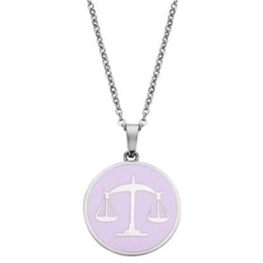 Vedhng til kvinder CO88 Collection 8CN-26094 Slvfarvet Pink