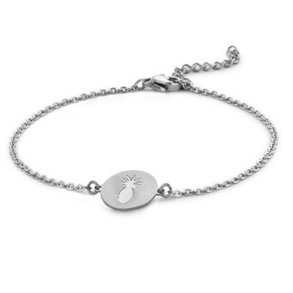 Armbnd til kvinder CO88 Collection 8CB-90561 Slvfarvet