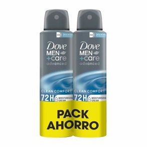 Spray Deodorant Dove men clean confort 2 Dele (2 enheder)
