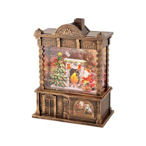 Lysdekoration Lumineo Julemanden 21,7 x 16,5 x 9,5 cm