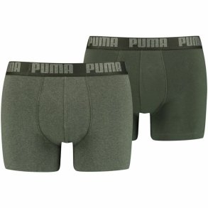 Boxershorts til mnd Puma Basic 2 Dele Mrk grn