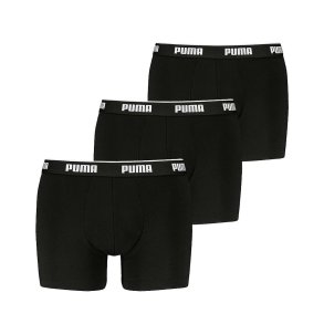 Boxershorts til mnd Puma 701234187 001 Sort 3 enheder