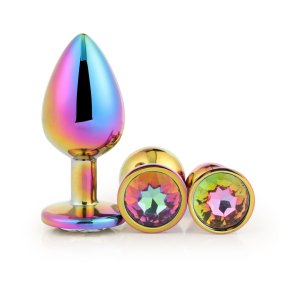Anal plug Dream Toys Gleaming Love Multifarvet
