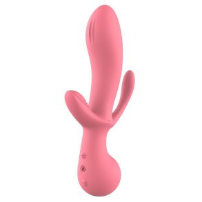 Klassisk Vibrator Dream Toys Amour Triple Pleasure Pink