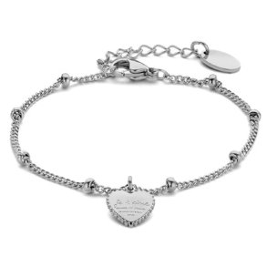 Armbnd til kvinder CO88 Collection 8CB-90775 Slvfarvet