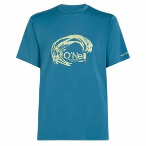 Kortrmet T-shirt til Mnd O'Neill O'Riginals Hybrid Upf Graphic Bl