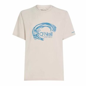 Kortrmet T-shirt til Mnd O'Neill O'Riginals Hybrid Upf Graphic Beige