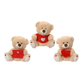 Bjrnebamse EDM 808762 Valentinsdag 15 cm
