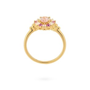 Ring til kvinder 24KAE 124113Y/54 14 Gylden