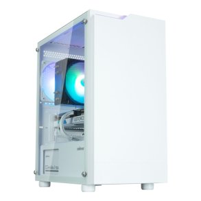 ATX Semi-t�rn kasse Zalman T4 PLUS Hvid