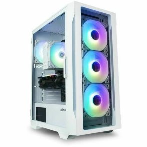 ATX Semi-t�rn kasse Zalman I3 NEO TG WHITE Hvid