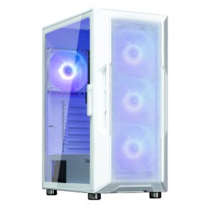 ATX Semi-t�rn kasse Zalman I3 NEO ARGB WHITE Hvid