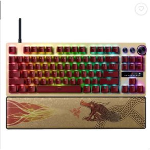 Gaming-tastatur Razer HUNTSMAN V3 PRO (USA) TENKEYLESS COUNTER STRIKE 2 ED Sort Qwerty US