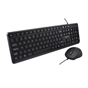 Tastatur V7 CKU350UK Sort QWERTY