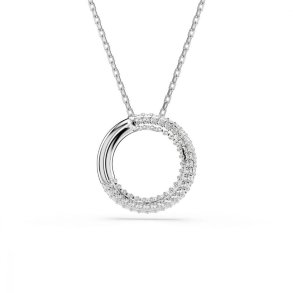 Vedhng til kvinder Swarovski 5692737 Slvfarvet