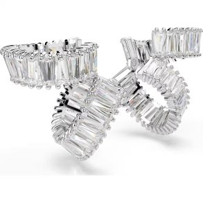 reringe til kvinder Swarovski 5720872 Slvfarvet