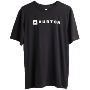 Kort�rmet T-shirt til M�nd Burton Horizontal Mountain Sort