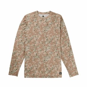Sweaters uden Htte til Mnd Burton Mdwt Crew Snowfall Camo Hvid Beige