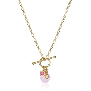 Halskde til kvinder Viceroy 13227C100-49 Gylden